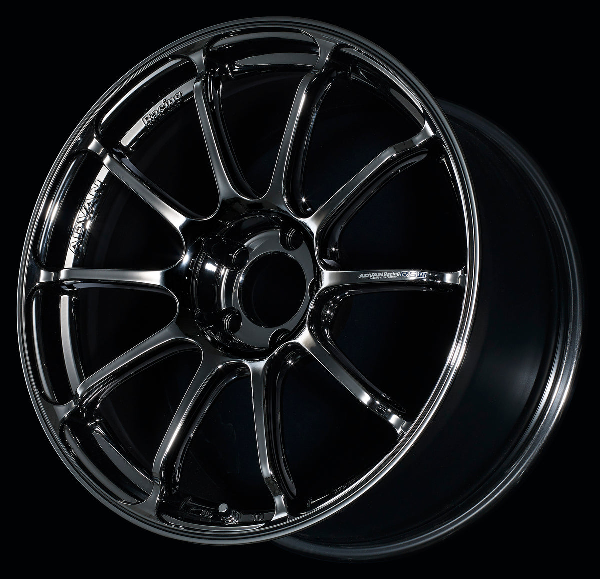ADVANRacing RSⅢ 7.5J-18 5H 114.3 +48 HBR Advan Racing RSIII Black Chrome – Wheels Collection Ltd.