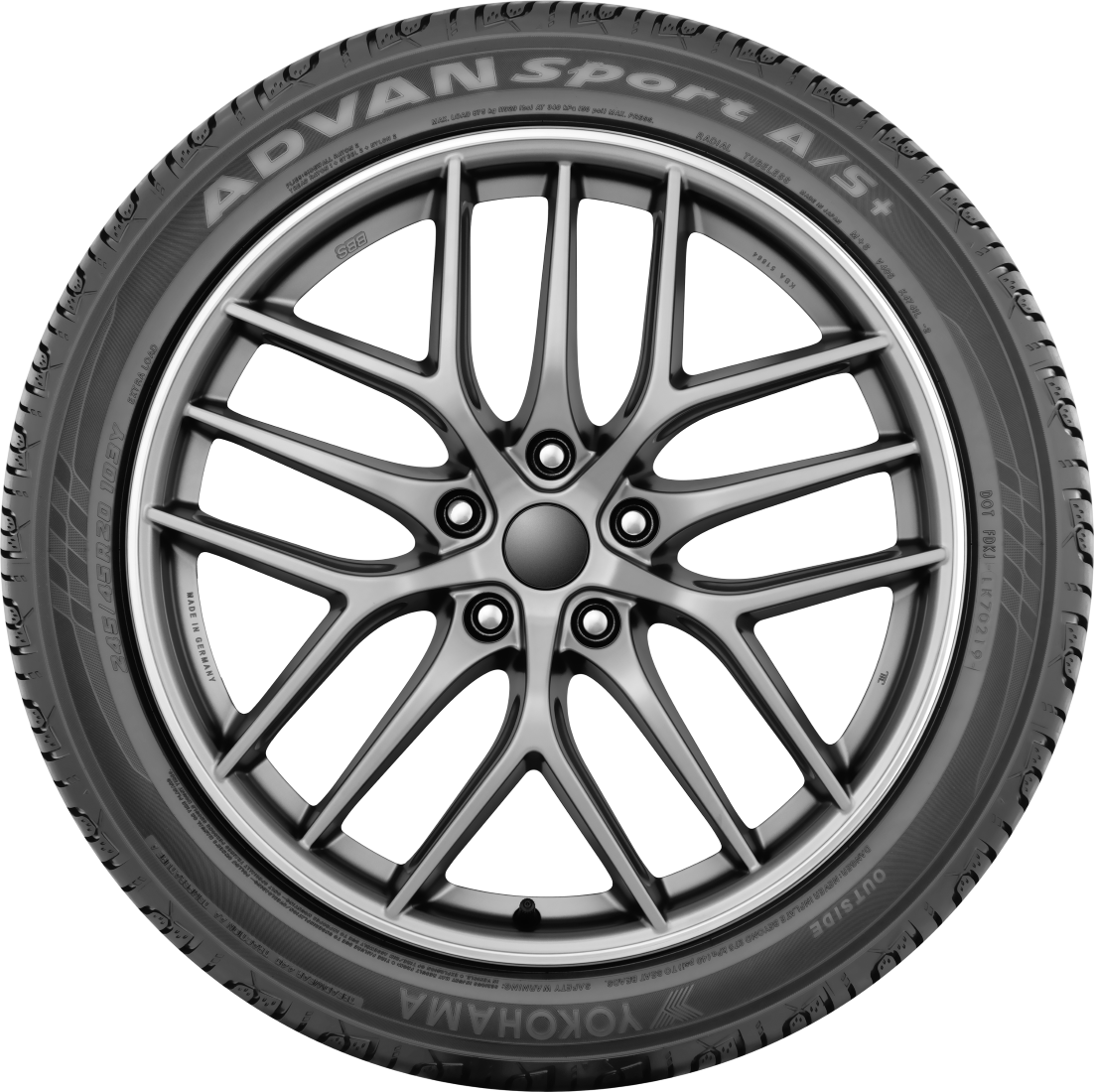 Yokohama ADVAN SPORT A/S+ – Wheels Collection Ltd.