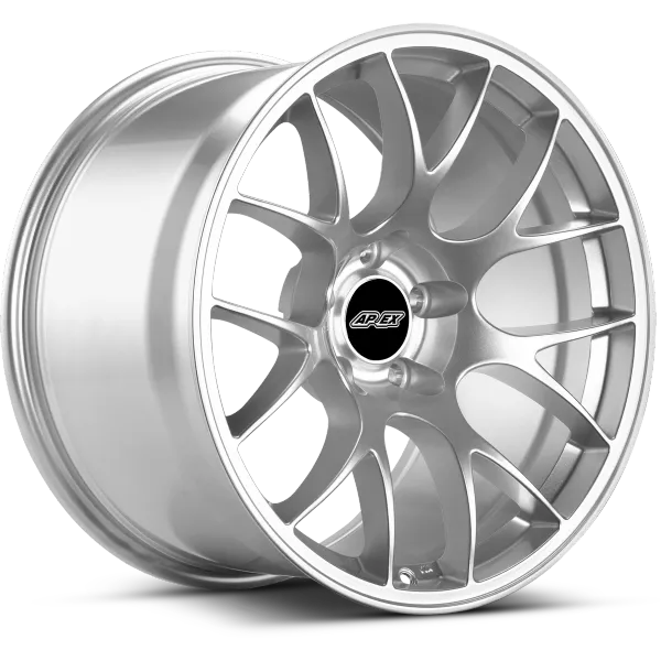 Apex Flow Formed EC-7 Race Silver Ford Fitment
