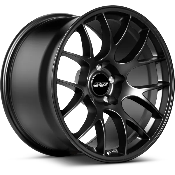 Apex Flow Formed EC-7 Satin Black Ford Fitment