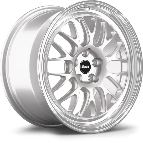Apex Touring Line Forged ML-10RT Race Silver - Machined Lip 86/BRZ Fitment