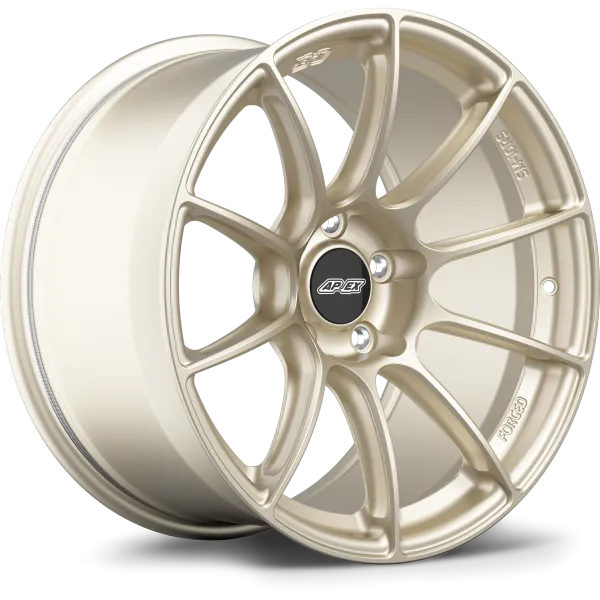 Apex Sprint Line Forged SM-10RS Motorsport Gold Chevrolet Fitment