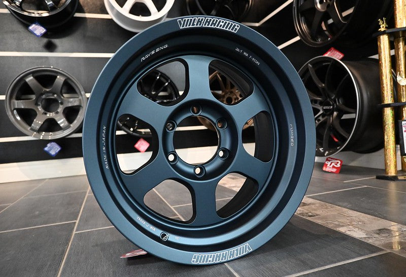 RAYS Volk Racing TE37XT M-Spec Matt Blue Gunmetal