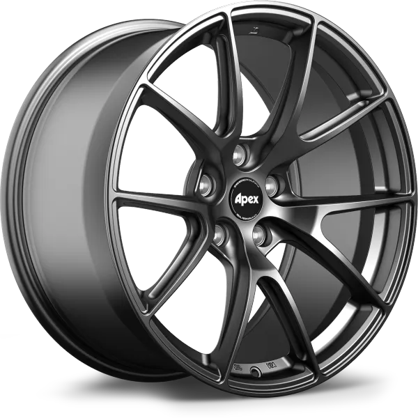 Apex Evolution Line Flow Formed VS-5 Satin Black Tesla Fitment