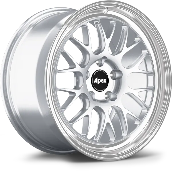 Apex Touring Line Forged ML-10RT Machined Lip Brushed Clear Ford Fitment