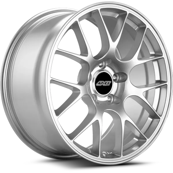Apex Flow Formed EC-7 Race Silver Chevrolet Fitment