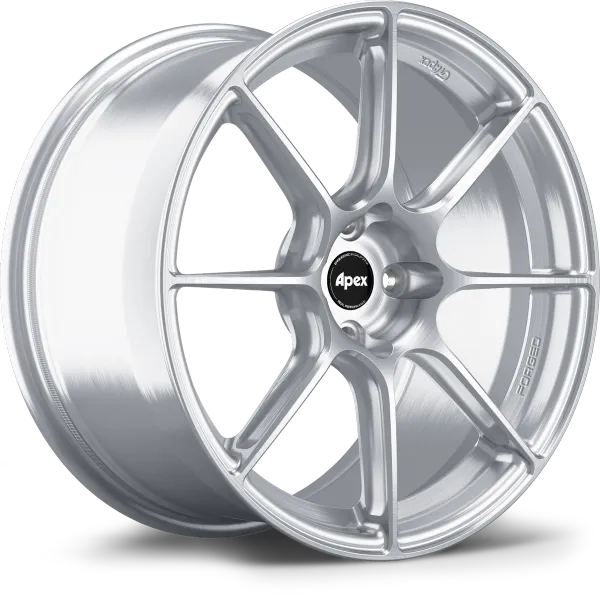 Apex Sprint Line Forged SM-8RS Brushed Clear Mazda Fitment