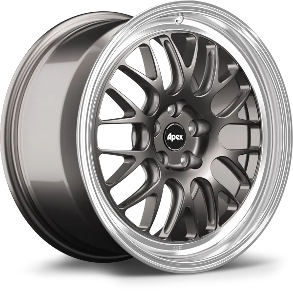 Apex Touring Line Forged ML-10RT Anthracite - Machined Lip 86/BRZ Fitment