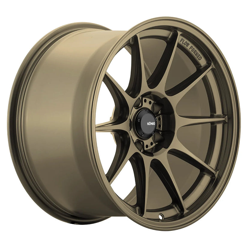 Konig FlowFormed Dekagram Semi-Matte Black