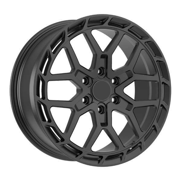 Forged EVF01 6-Lug Matt Black | Tesla Cybertruck