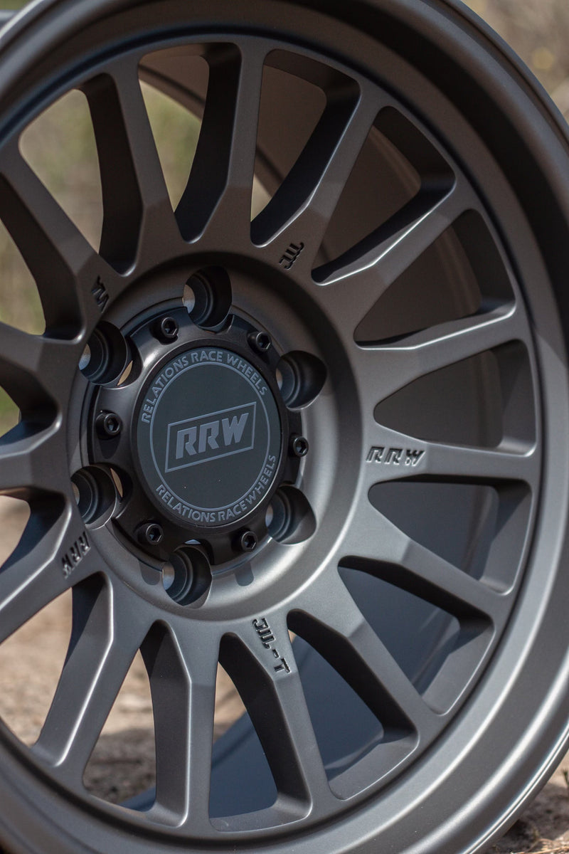 Relations Race Wheels RR7-S Matte Gunmetal – Wheels Collection Ltd.