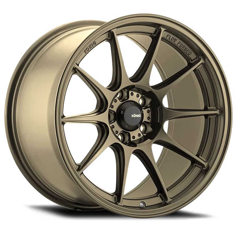 Konig FlowFormed Dekagram Semi-Matte Black