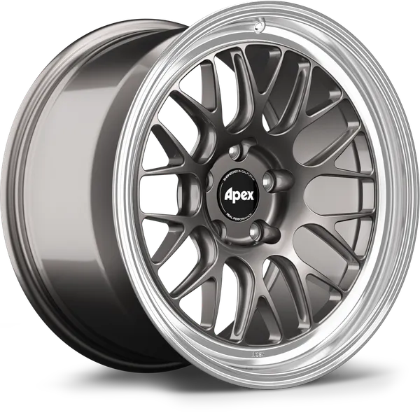 Apex Touring Line Forged ML-10RT Machined Lip Anthracite Tesla Fitment