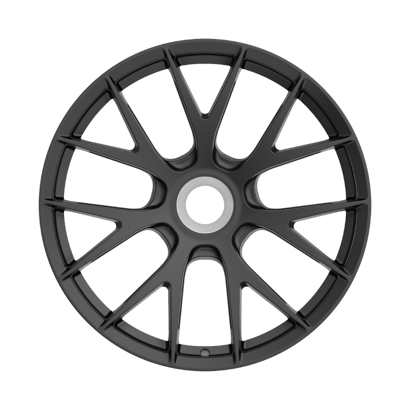 Forged PCF01 Matt Black | Porsche 911 CL – Wheels Collection Ltd.
