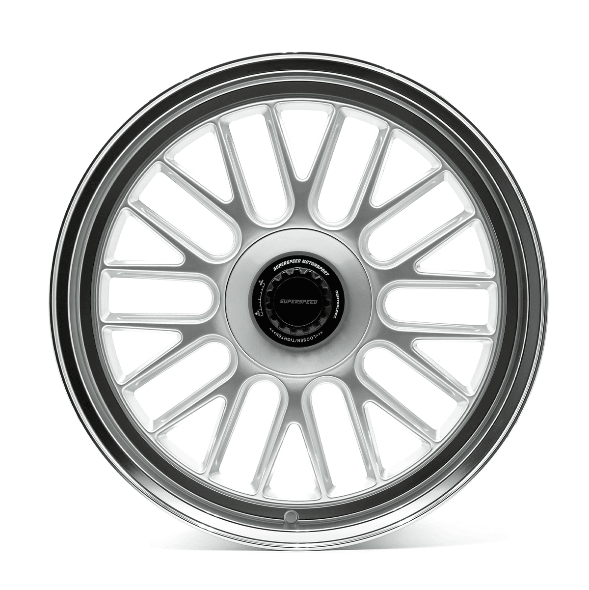 Superspeed FlowForm RF01 NEO Machined Lip Silver