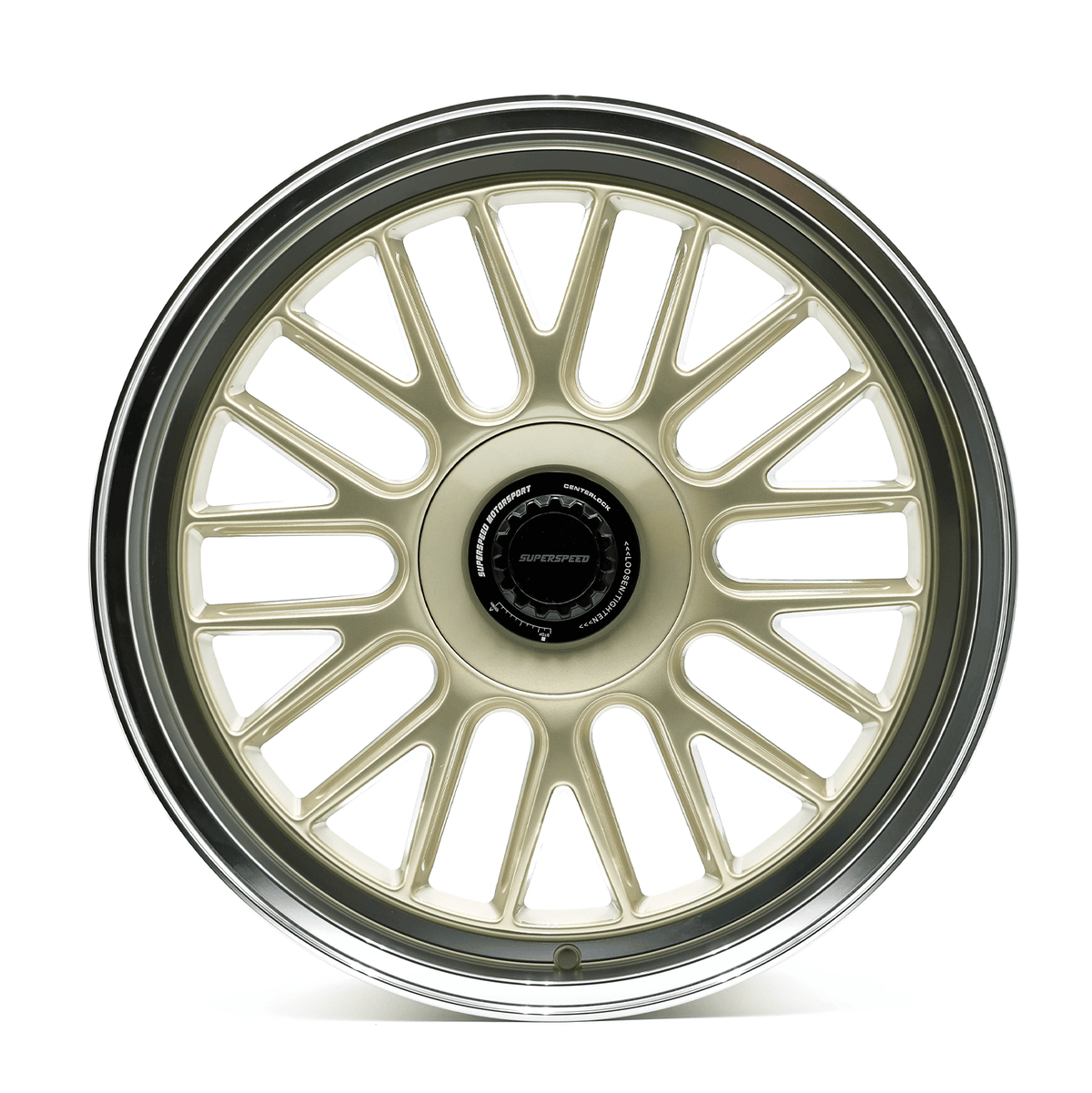 Superspeed FlowForm RF01 NEO Machined Lip Gold
