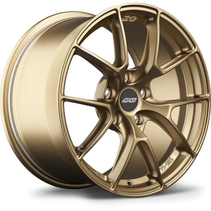 Apex Sprint Line Forged VS-5RS Satin Gold 86/BRZ Fitment – Wheels ...