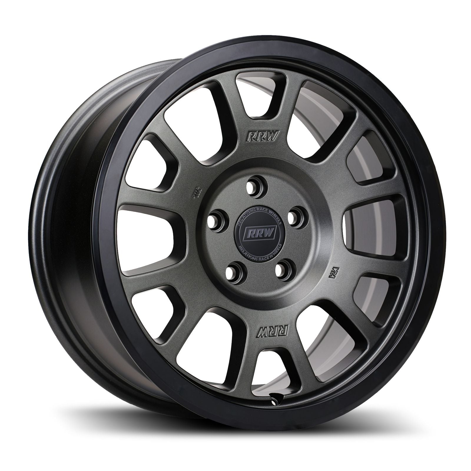 Relations Race Wheels RR5-S Matte Gunmetal