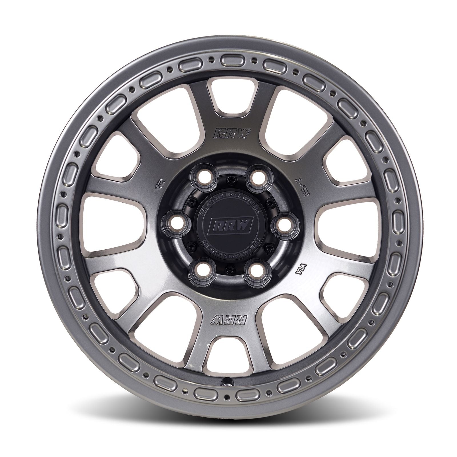 Relations Race Wheels RR5-H Matte Gunmetal