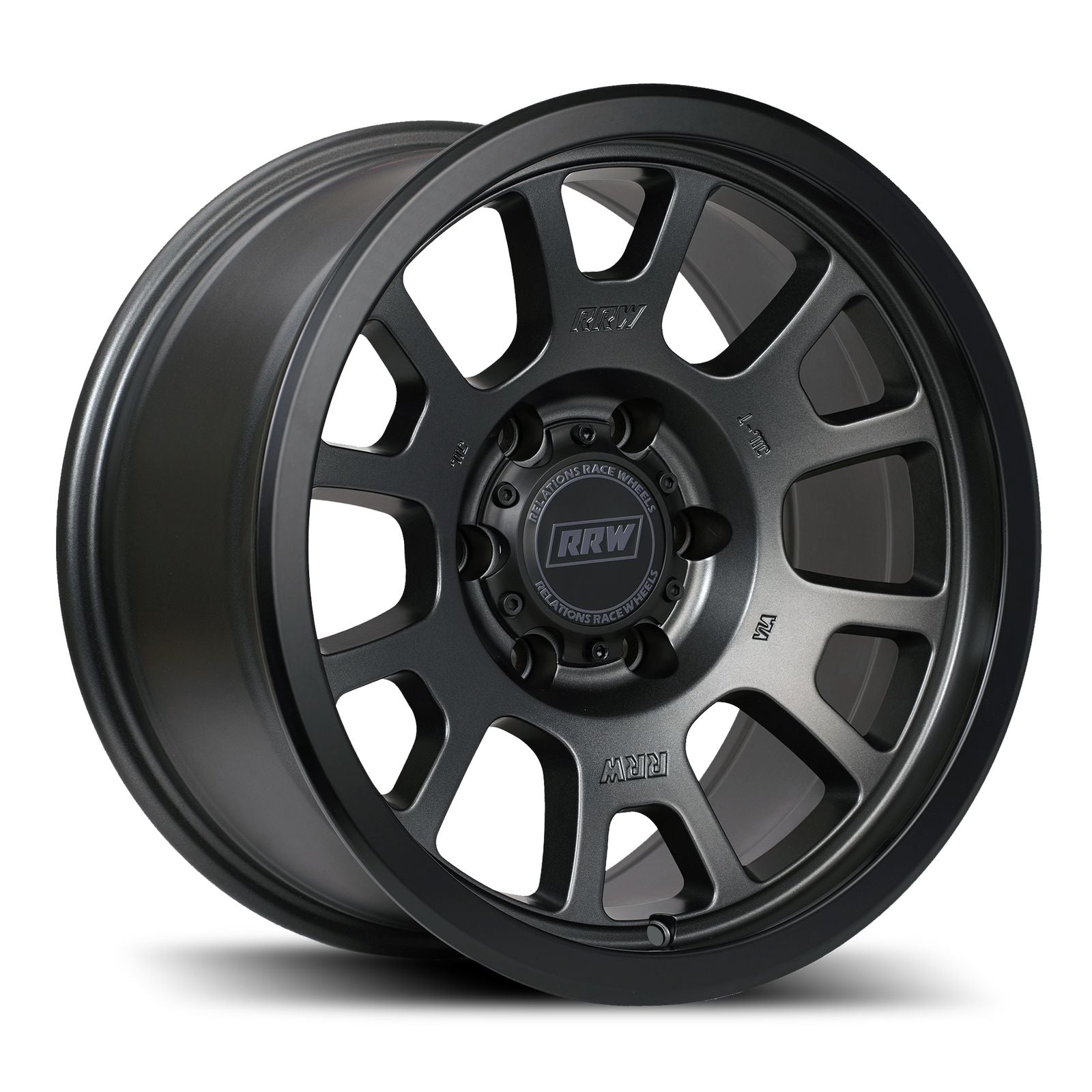 Relations Race Wheels RR5-S Matte Gunmetal