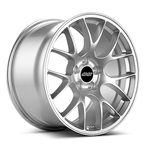 Apex Flow Formed EC-7 Race Silver Mustang Fitment