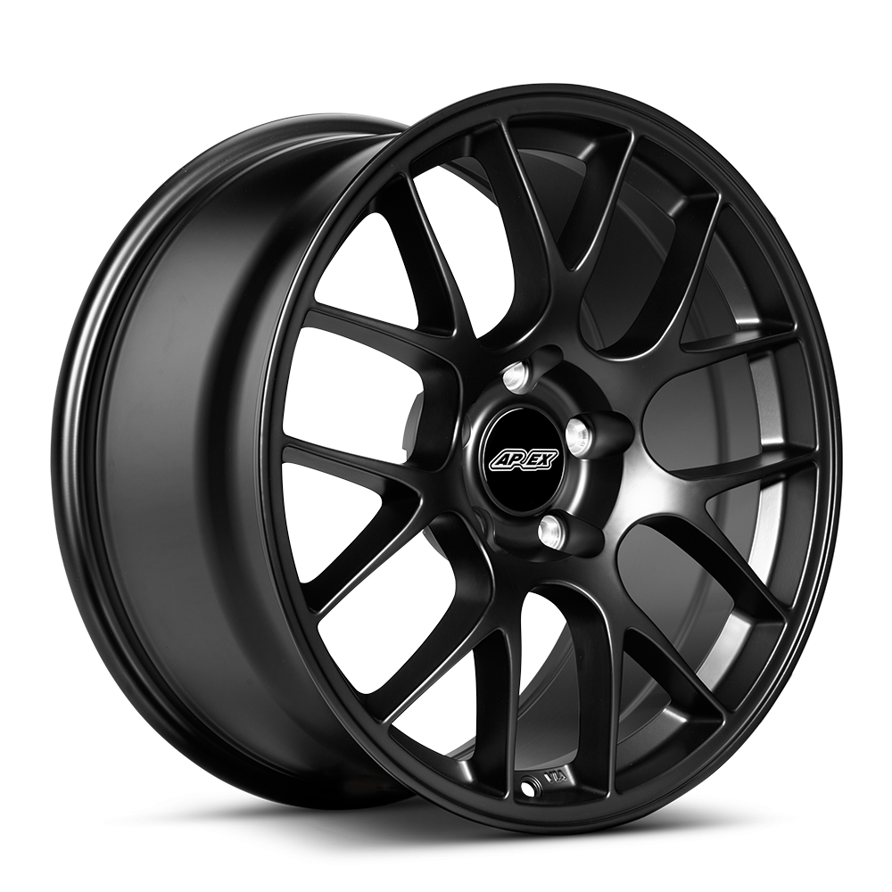 Apex Evolution Line Flow Formed EC-7 Satin Black Chevrolet Fitment