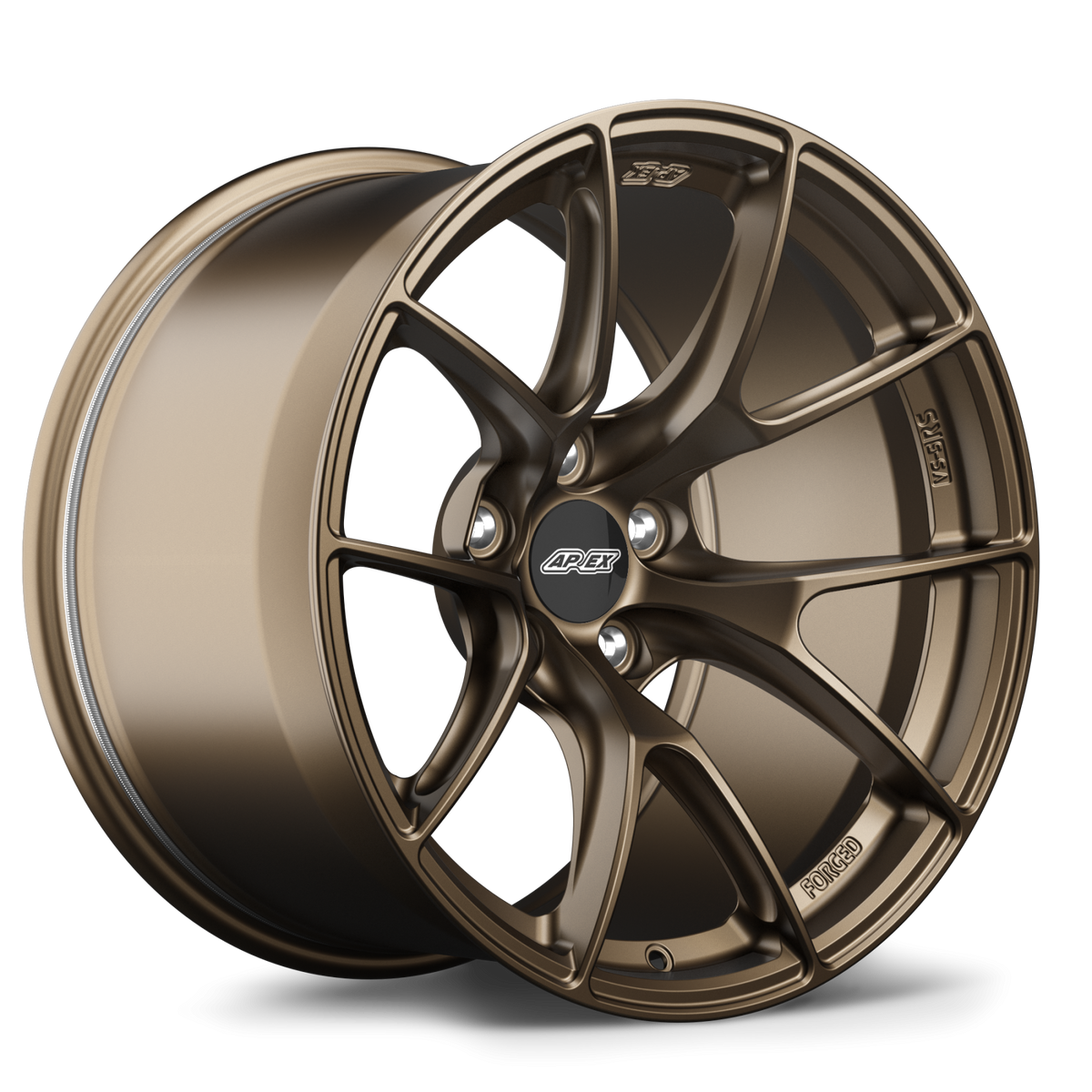 Apex Sprint Line Forged VS-5RS Satin Bronze Chevrolet Fitment – Wheels ...
