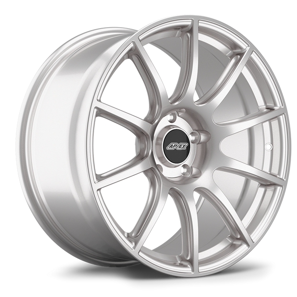 Apex Flow Formed SM-10 Race Silver Mustang Fitment