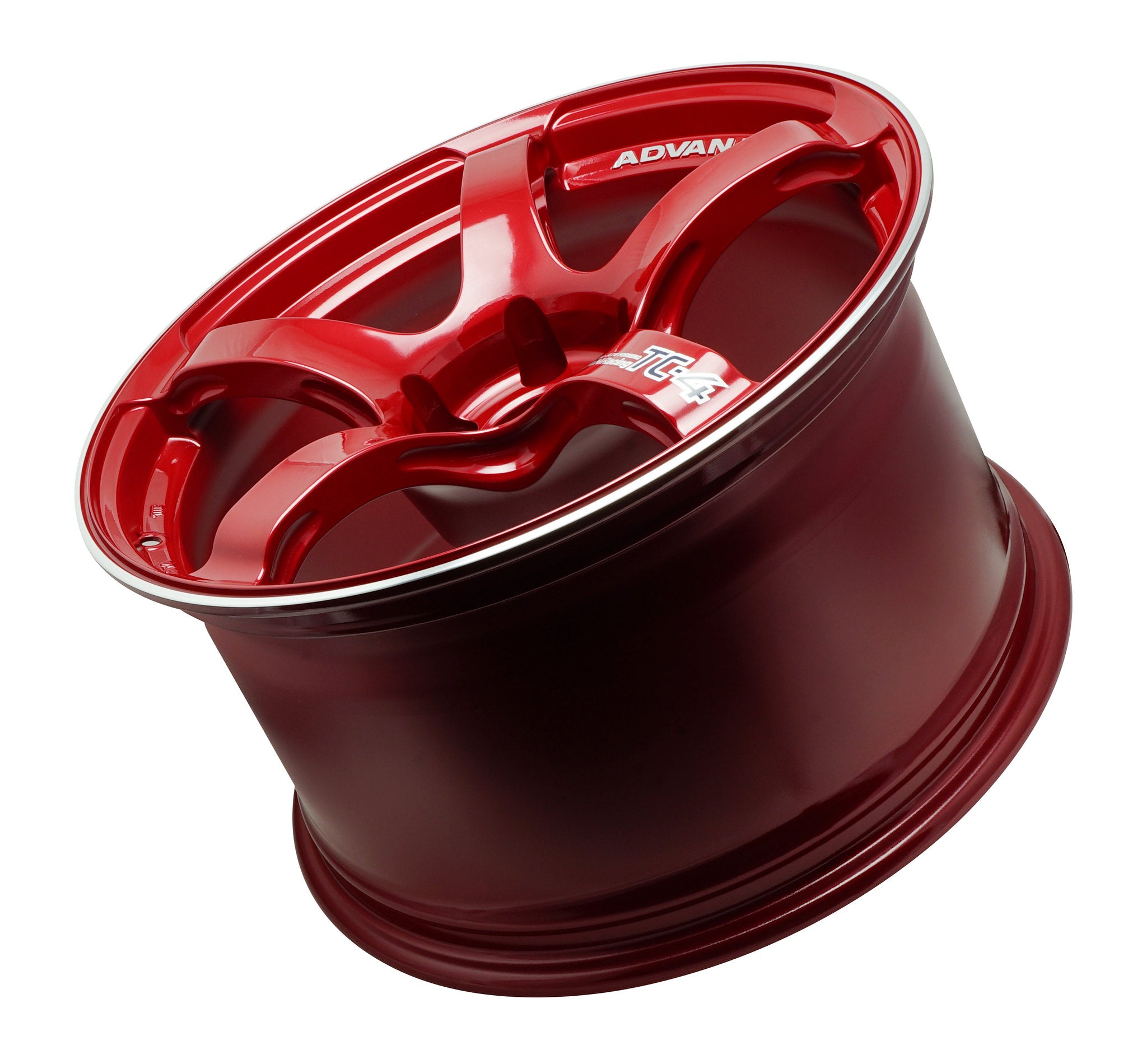 Advan Racing Tc4 Racing Advan Racing TC4 Racing Candy Red & Ring – Wheels Collection Ltd.