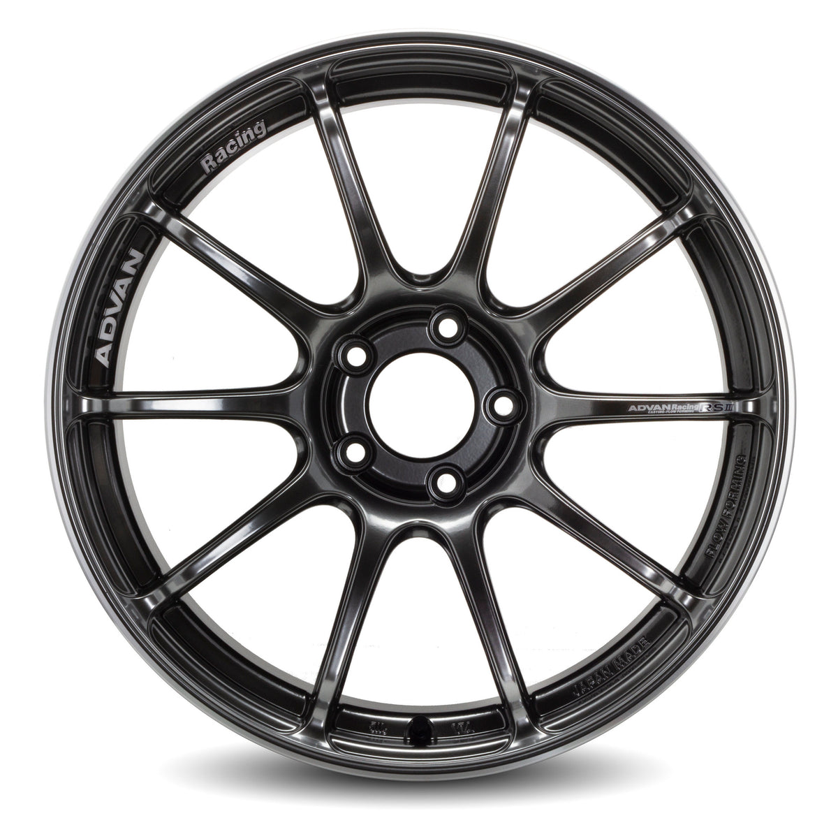 Advan Racing RSIII Racing Hyper Black & Ring – Wheels Collection Ltd.