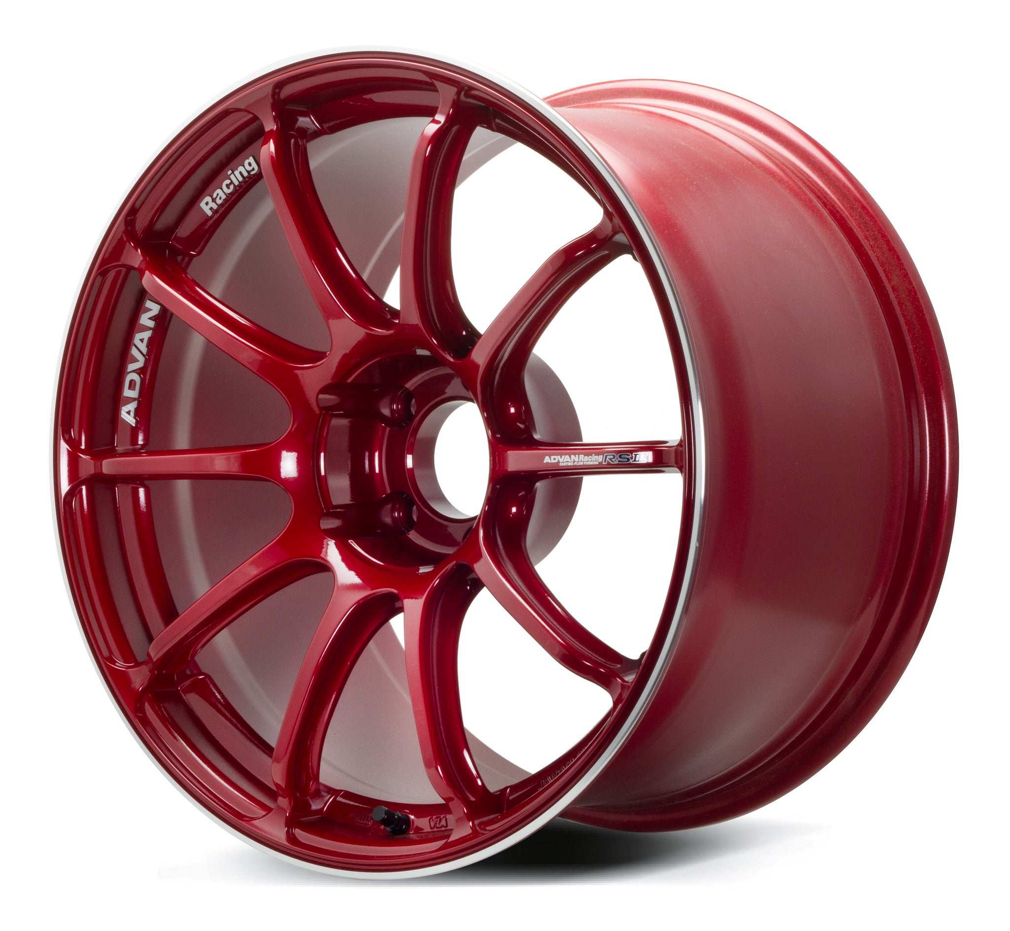 Advan Racing RSIII Racing Candy Red & Ring