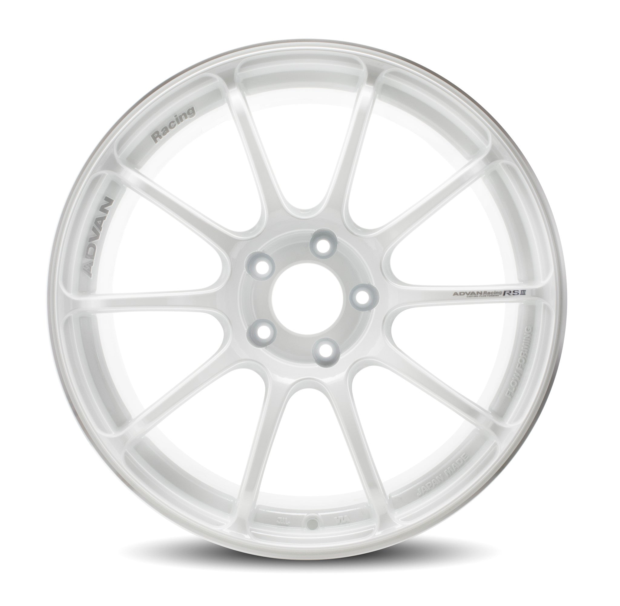 Expander White Rims Advan Wheels White