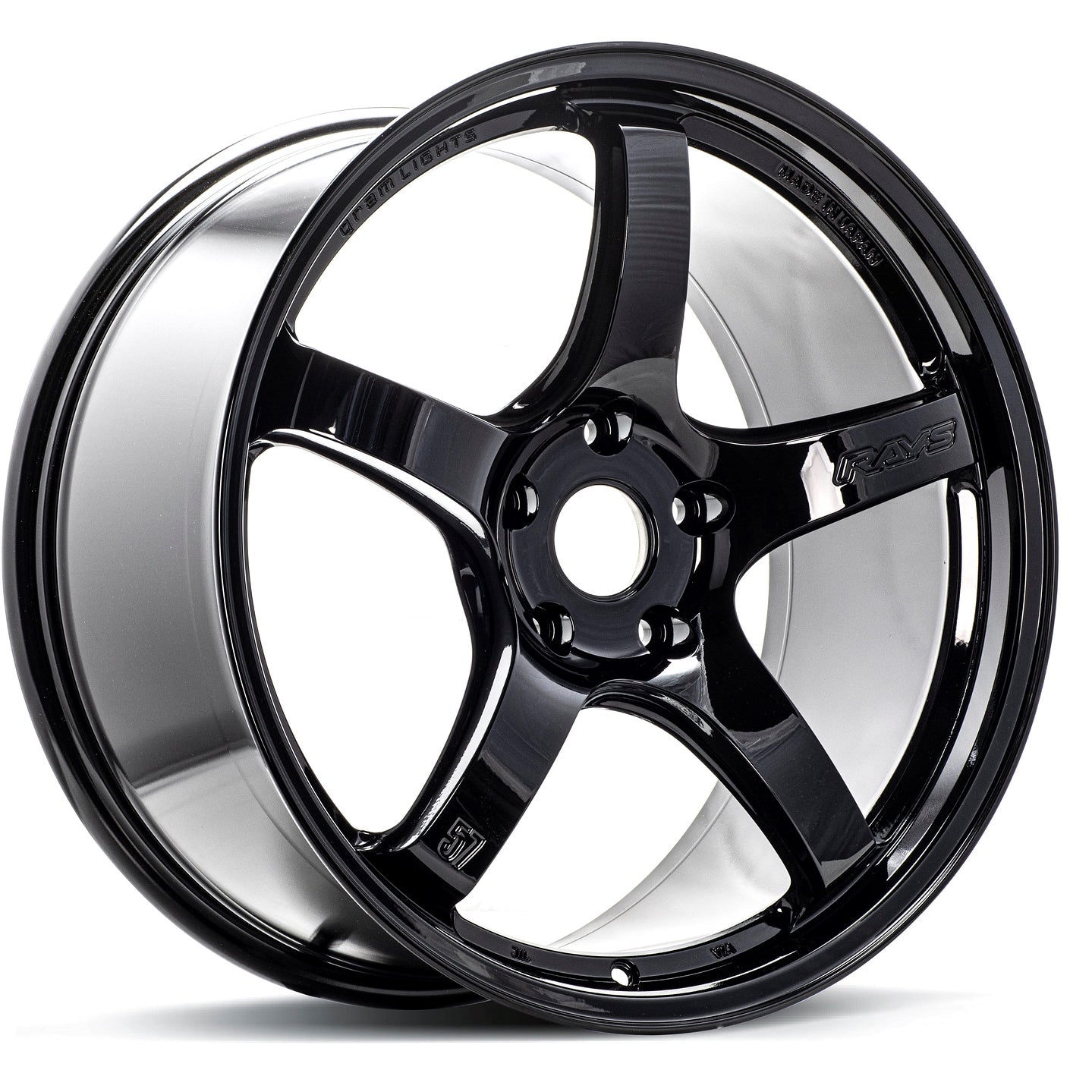 Jdm Rays Rims RAYS Gram Lights 57CR Glossy Black JDM Fitment – Wheels Collection Ltd.