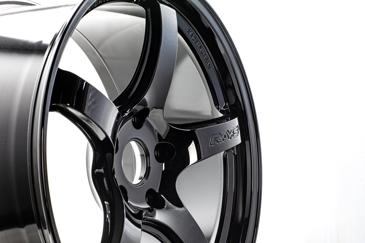 Jdm Rays Rims RAYS Gram Lights 57CR Glossy Black JDM Fitment – Wheels Collection Ltd.