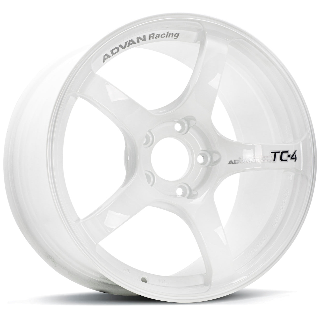 Advan Racing TC4 Racing White Metallic & Ring