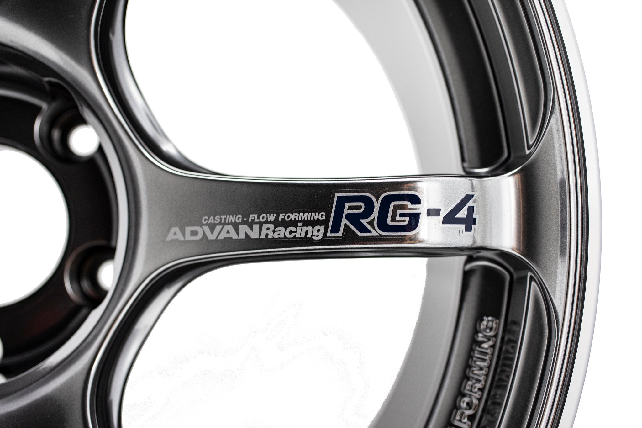 Advan Racing RG4 Racing Hyper Black & Ring