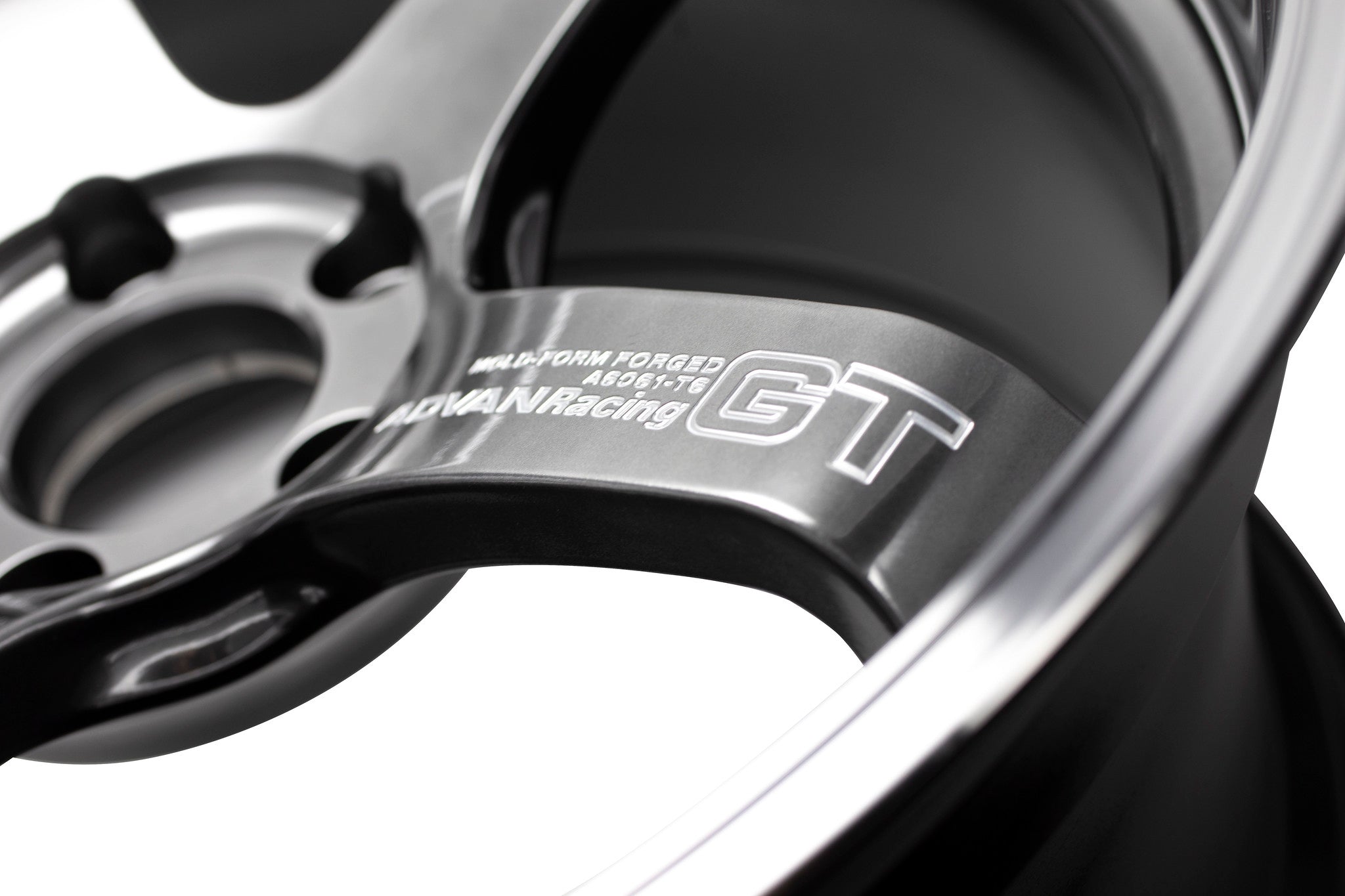 Advan Racing Advan GT for Porsche Machining Racing Hyper Black