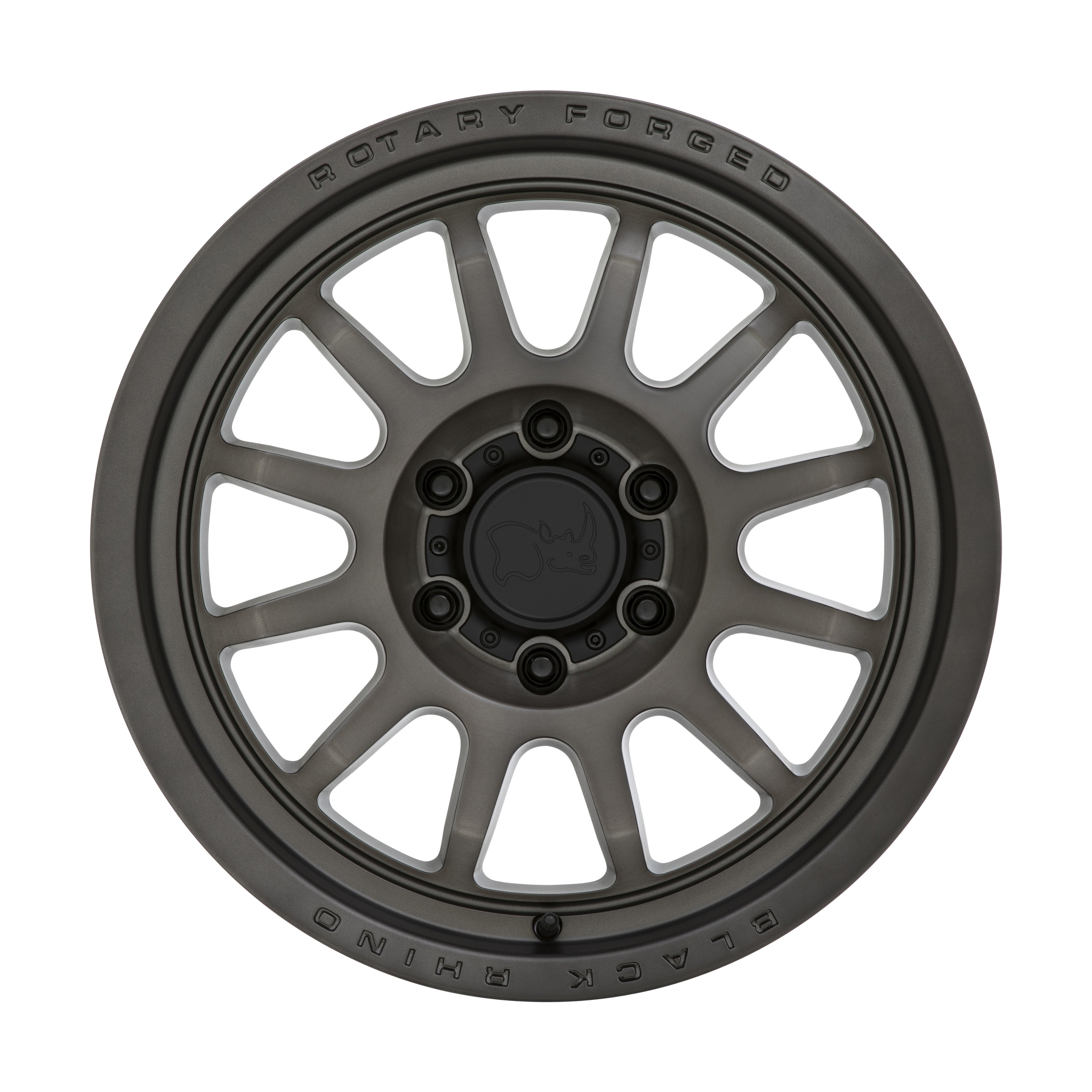 Black Rhino Flow Formed Rapid Matte Brushed Gunmetal