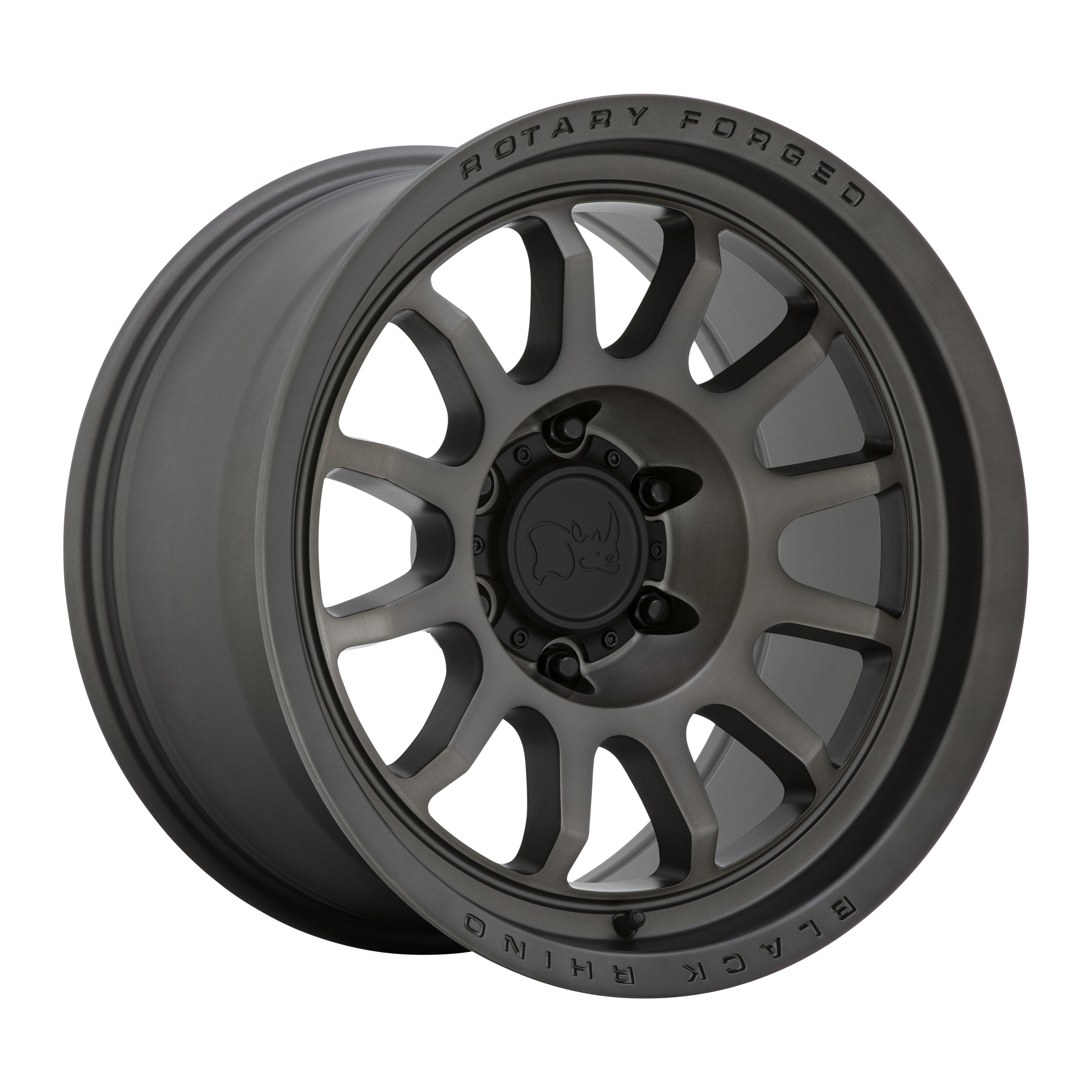 Black Rhino Flow Formed Rapid Matte Brushed Gunmetal