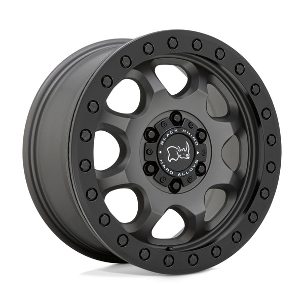 Black Rhino Venture Beadlock Matte Gunmetal w/ Black Hardware