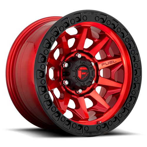 Fuel Off-Road 1-Piece D113 Covert Beadlock Candy Red