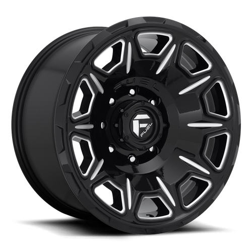 Fuel Off-Road 1-Piece D688 Vengeance Gloss Black Milled
