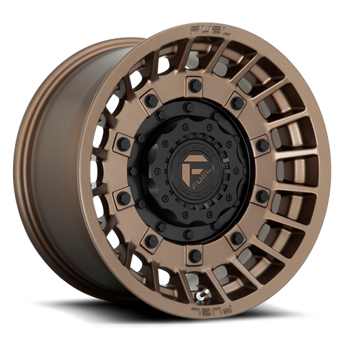 Fuel Off-Road 1-Piece D725 Militia Matte Bronze & Black