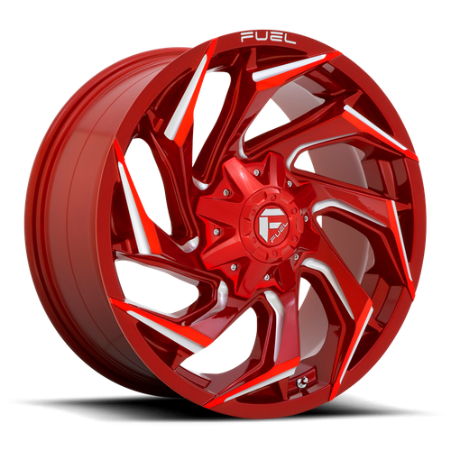 Fuel Off-Road 1-Piece D754 Reaction Candy Red Milled