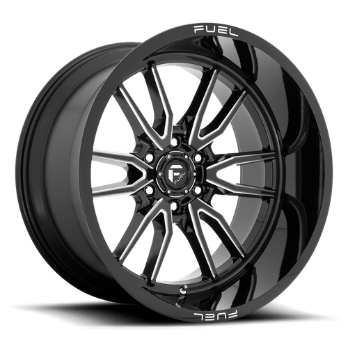 Fuel Off-Road 1-Piece D761 Clash Gloss Black Milled – Wheels Collection ...