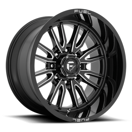 Fuel Off-Road 1-Piece D761 Clash Gloss Black Milled
