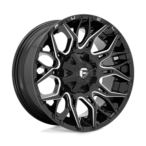 Fuel Off-Road 1-Piece D769 Twitch Glossy Black Milled