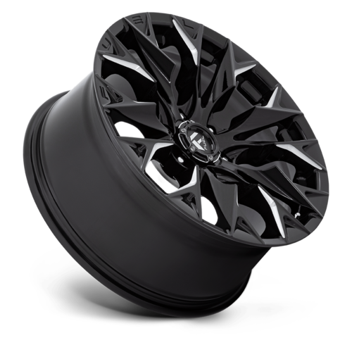 Fuel Off-Road 1-Piece D803 Flame Gloss Black Milled