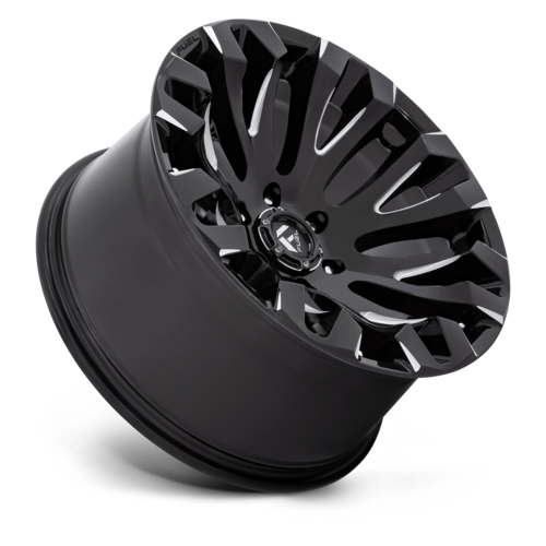 Fuel Off-Road 1-Piece D828 Quake Gloss Black Milled