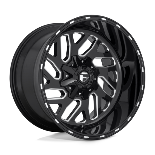 Fuel Off-Road 1-Piece D581 Triton Gloss Black Milled